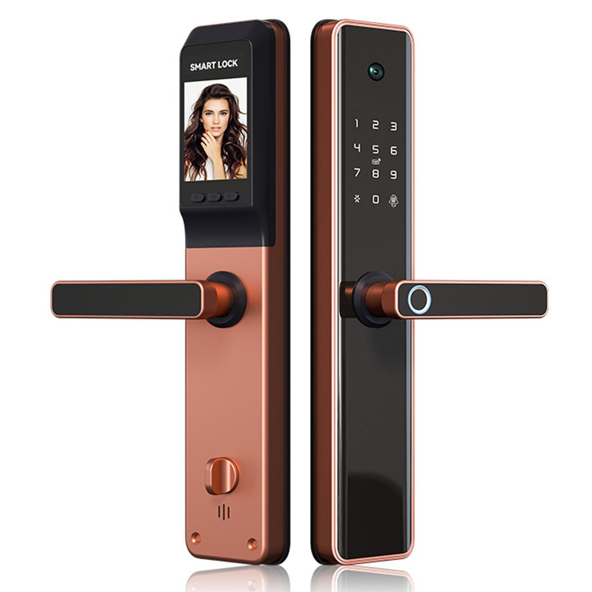 Wifi deadbolt with fashion camera