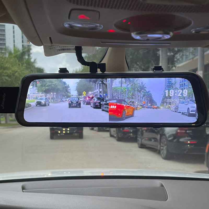 Actual Smart Car Mirror Dash Cam