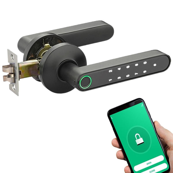 Mobile app Fingerprint Smart Door Handle