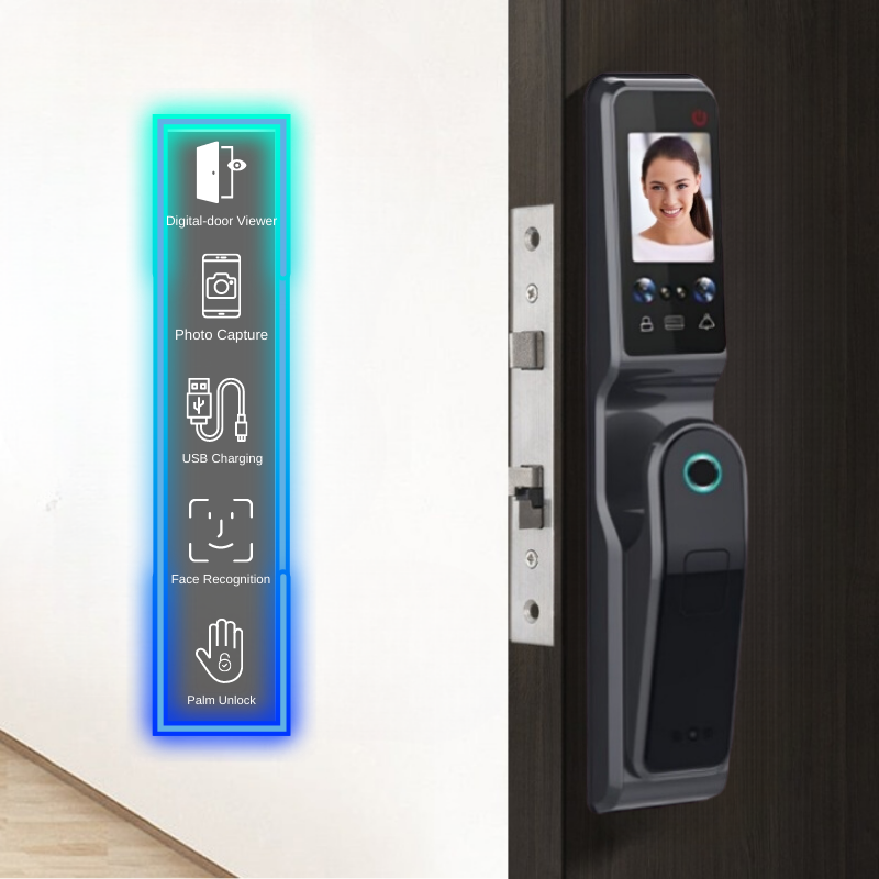 More icons Smart Door Lock Face Recognition Dual Screen