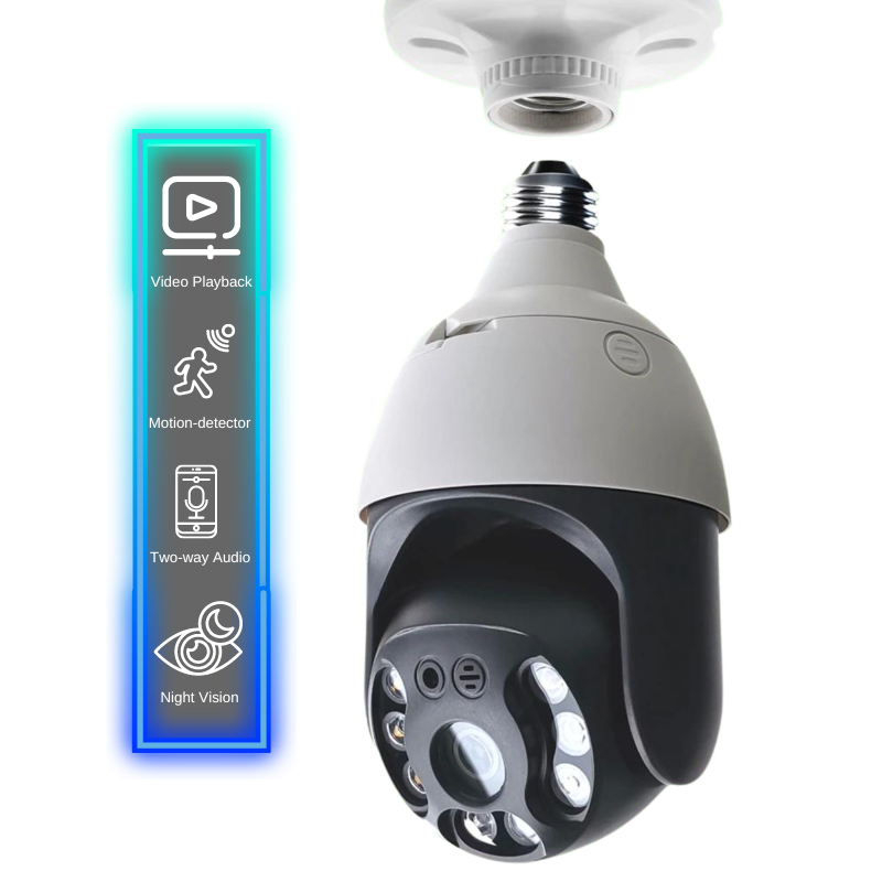 Icons  Smart Lightbulb Camera