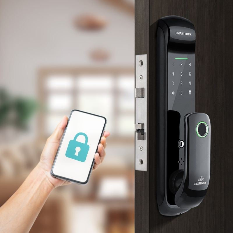 Mobile app Smart Pad Door Lock XL