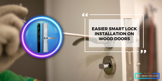 Smart Door Locks for Wood Doors: When Installation Can Be More Straightforward