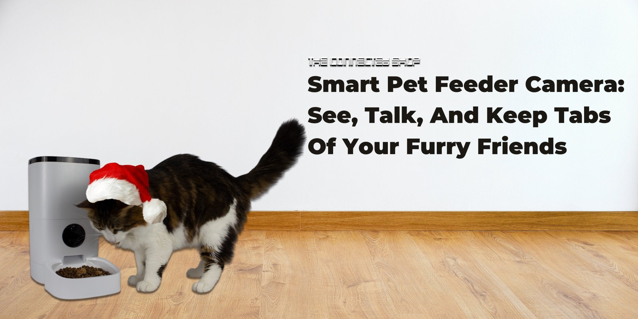 Vea Pets Comedero Inteligente con Cámara para Mascotas: Vea, Habla & Controla a