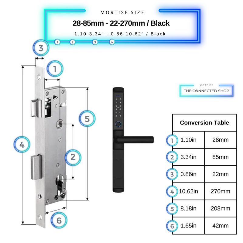 Serrure Intelligente pour Porte Battante