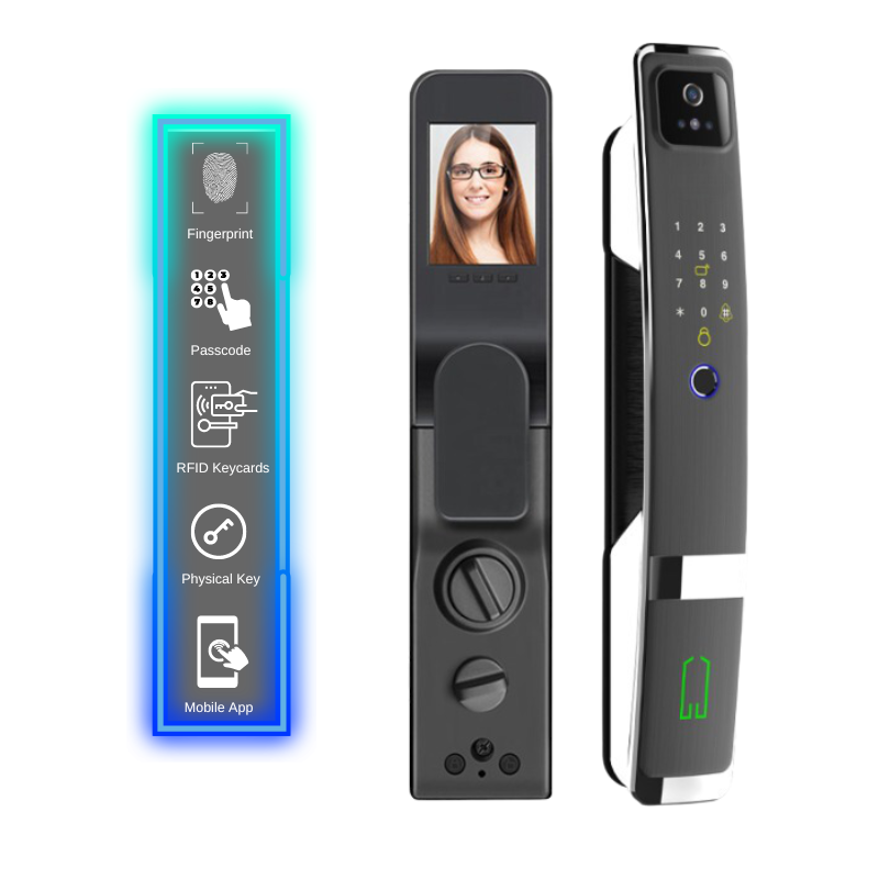 Icons 3D Face Recognition Smart Door Lock