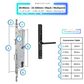 Smart Door Lock Sleek Black 2885 330mm multipoint
