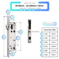 Smart Door Lock Sleek Silver 3585 240mm
