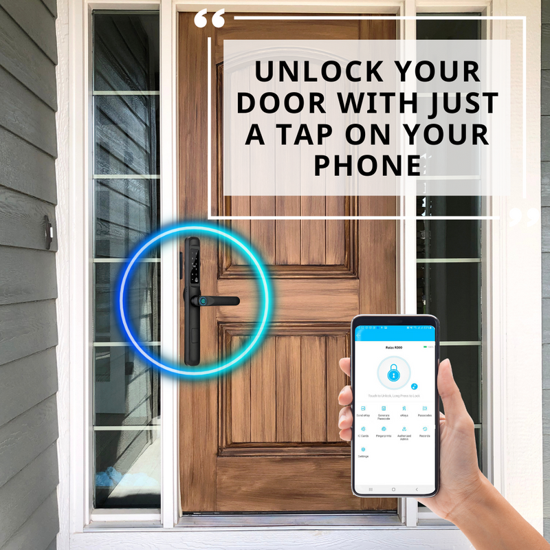 Smart Door Lock Slim Remote Access