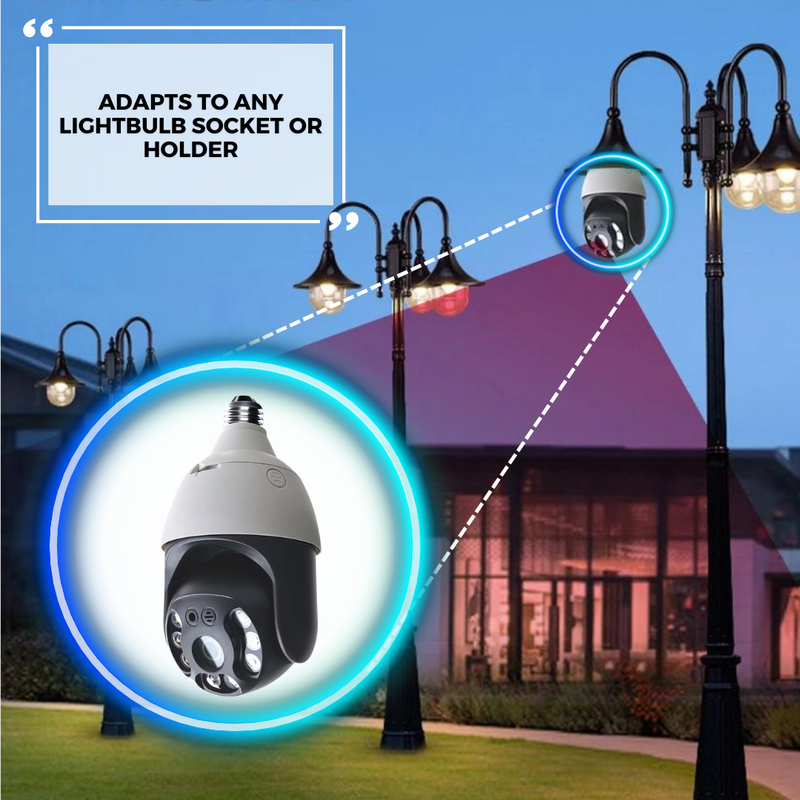 Smart Light Bulb Camera