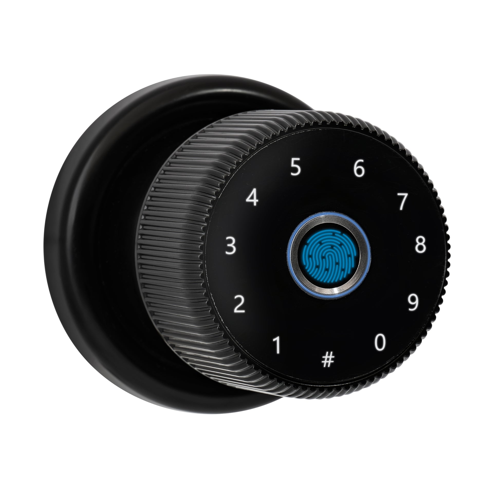 Smart Door Knob Lock Black