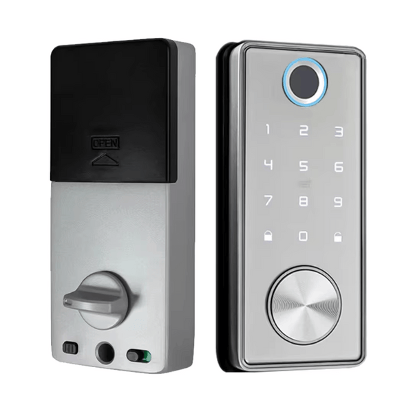 Deadbolt Smart Door Lock Silver