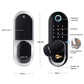 Deadbolt_Smart_Pad_Door_Lock_Silver measurements