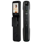 Face Recognition Smart Door Lock Black