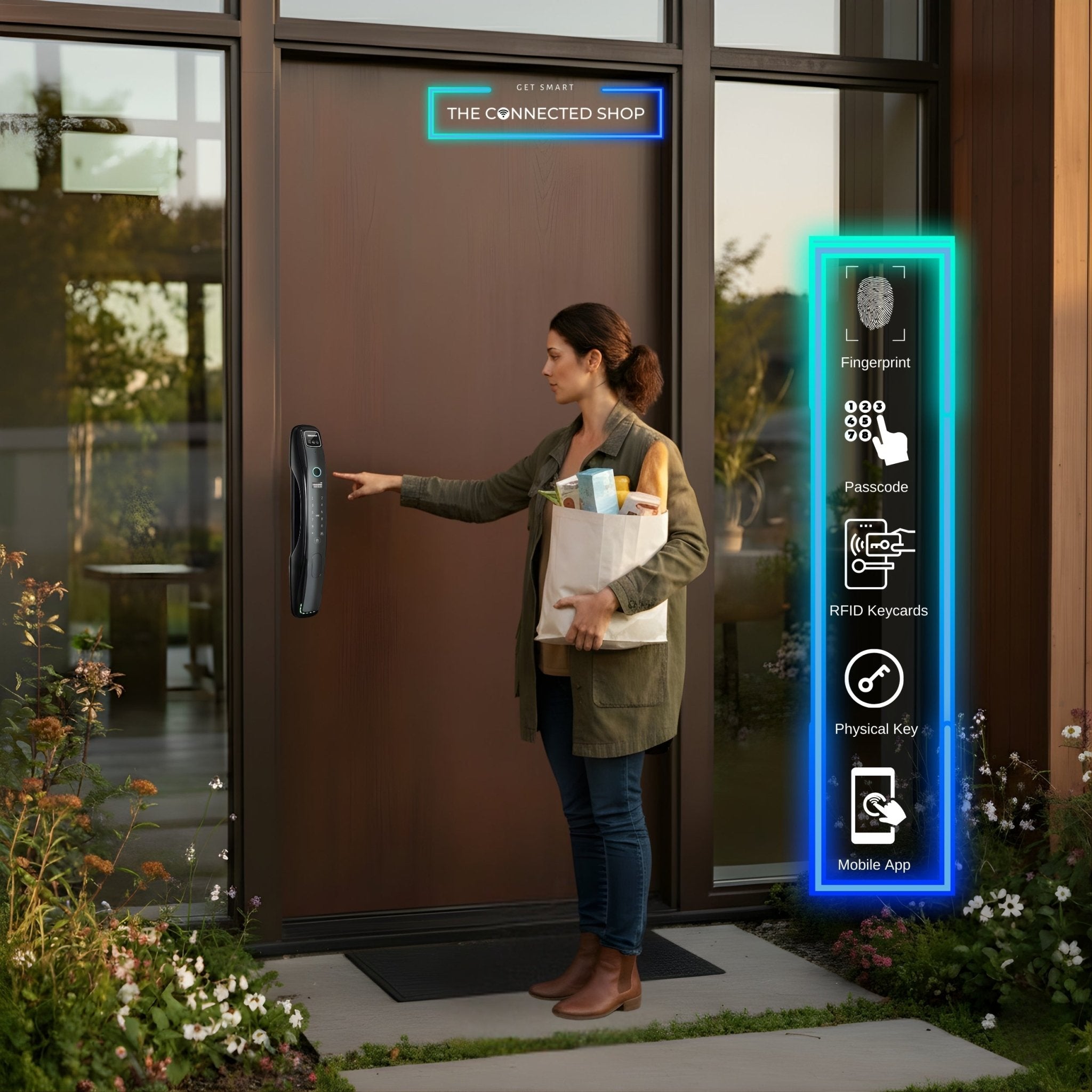 Face Rec Smart Lock Max - Smart Door Lock with Video Camera