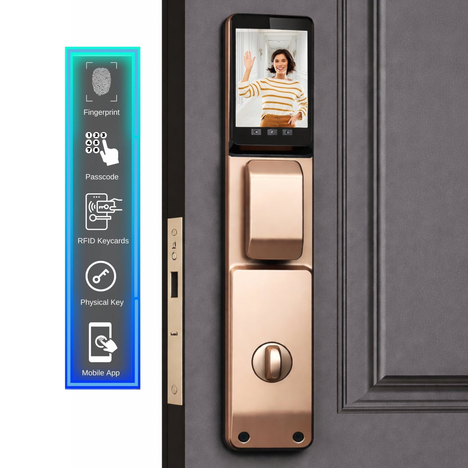 FaceRecSmartLockPro- Gold