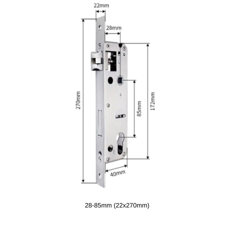 Mortises - 28-85mm (22x270mm) - -