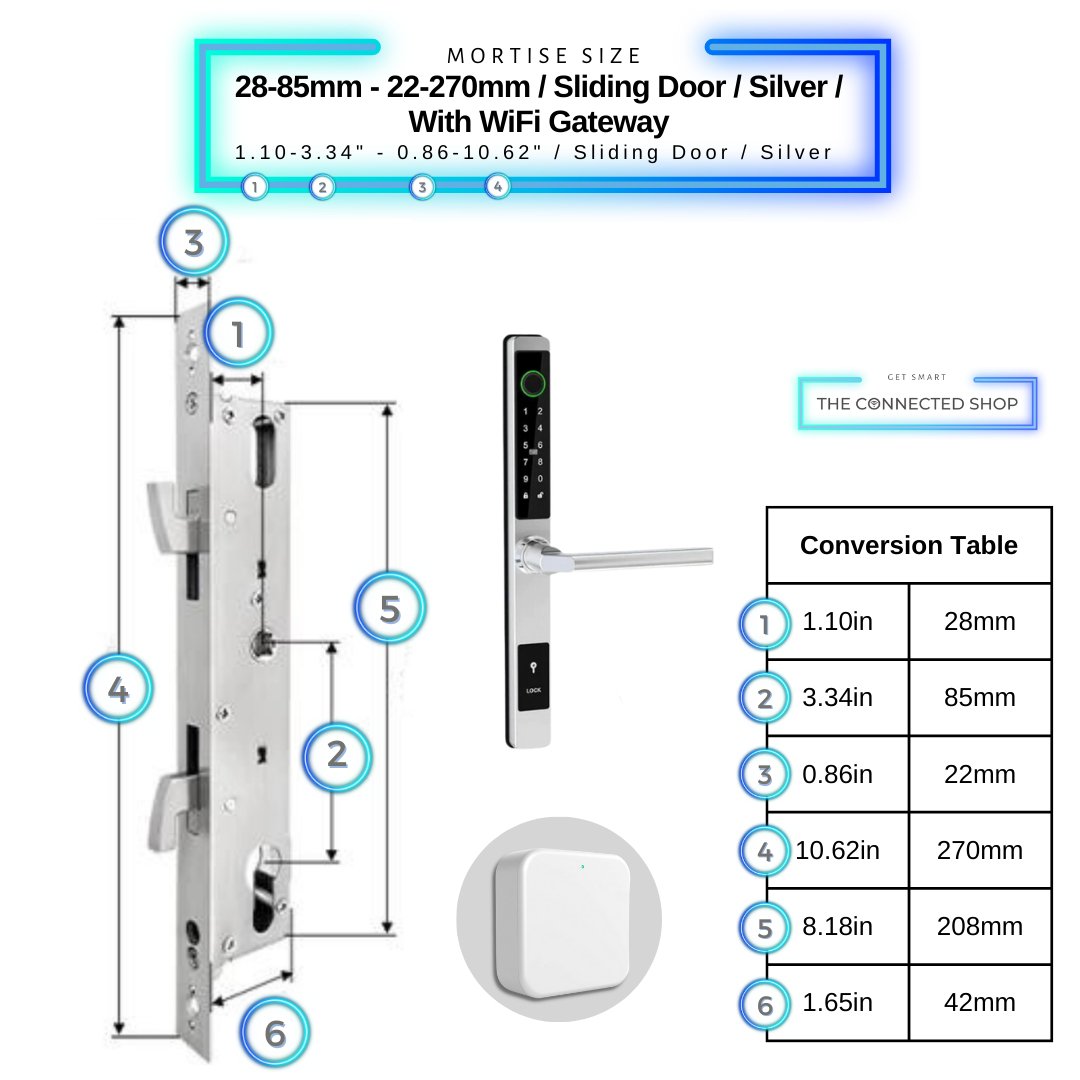 Sliding Door Smart Door Lock - Smart Door Lock for Sliding Doors – The ...