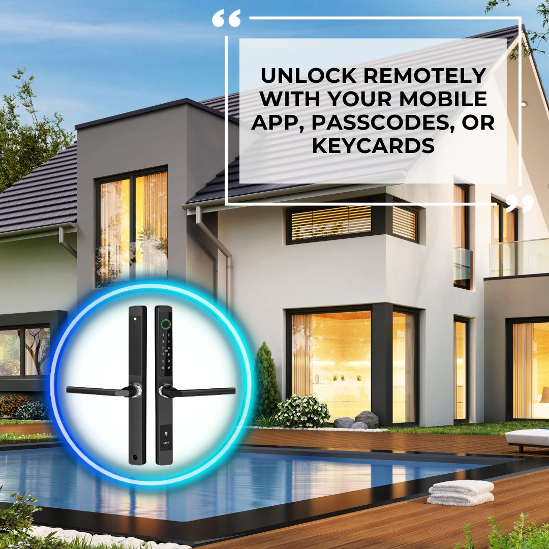 Sliding Door Smart Door Lock - Smart Door Lock for Sliding Doors – The ...