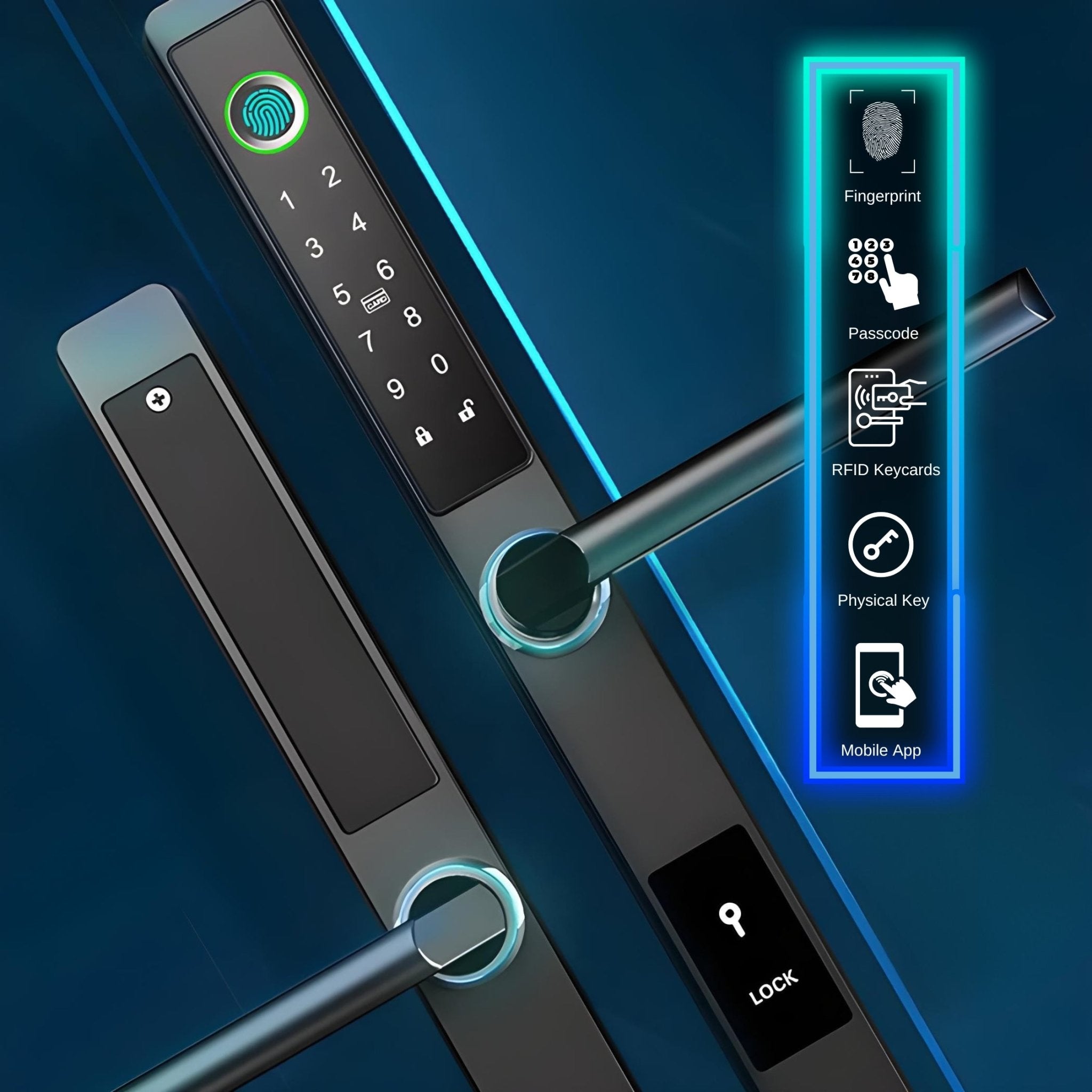 Sliding Door Smart Door Lock - Smart Door Lock for Sliding Doors – The ...