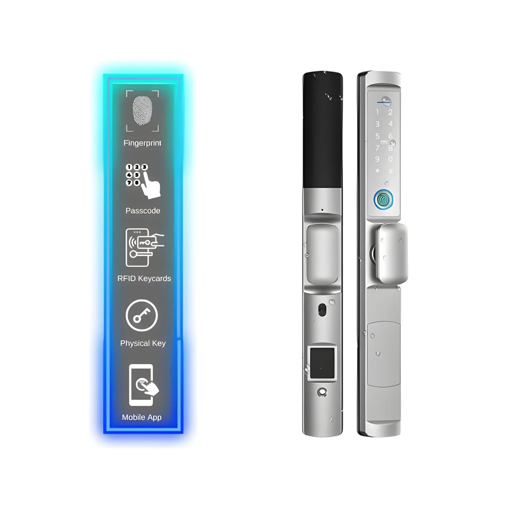 sliding-door-smart-lock-knob-no-mortise-silver-without-gateway-9