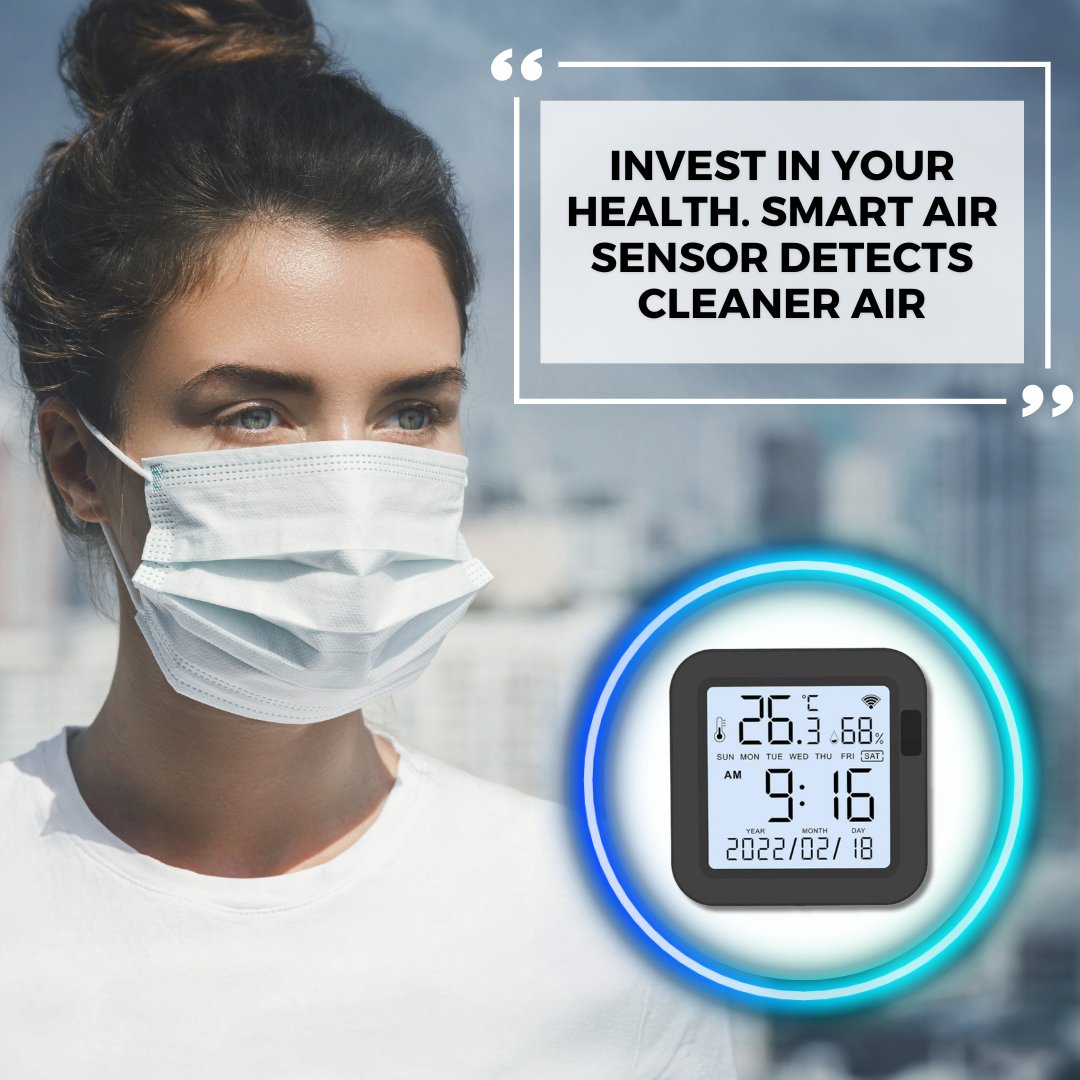 Smart Sensor Store Smart Air Sensor - Air Sensor, Humidity and Temperature Sensor, and ...