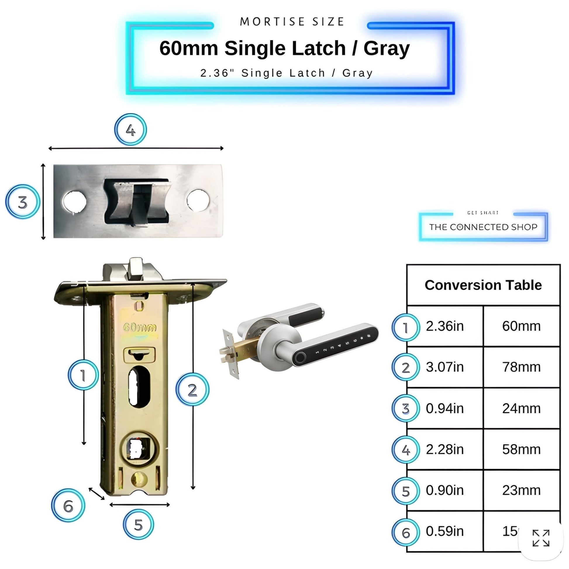 Smart_Door_Handle_ Gray