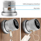 Smart Door Knob Lock - Black - No WiFi Gateway -