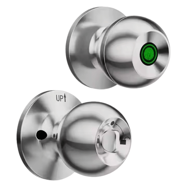 Smart Door Knob Silver