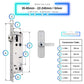 Smart Door Lock - 35-85mm (22x240mm) - Silver -