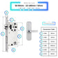 Smart Door Lock - 50-50mm (22x180mm) - Silver -