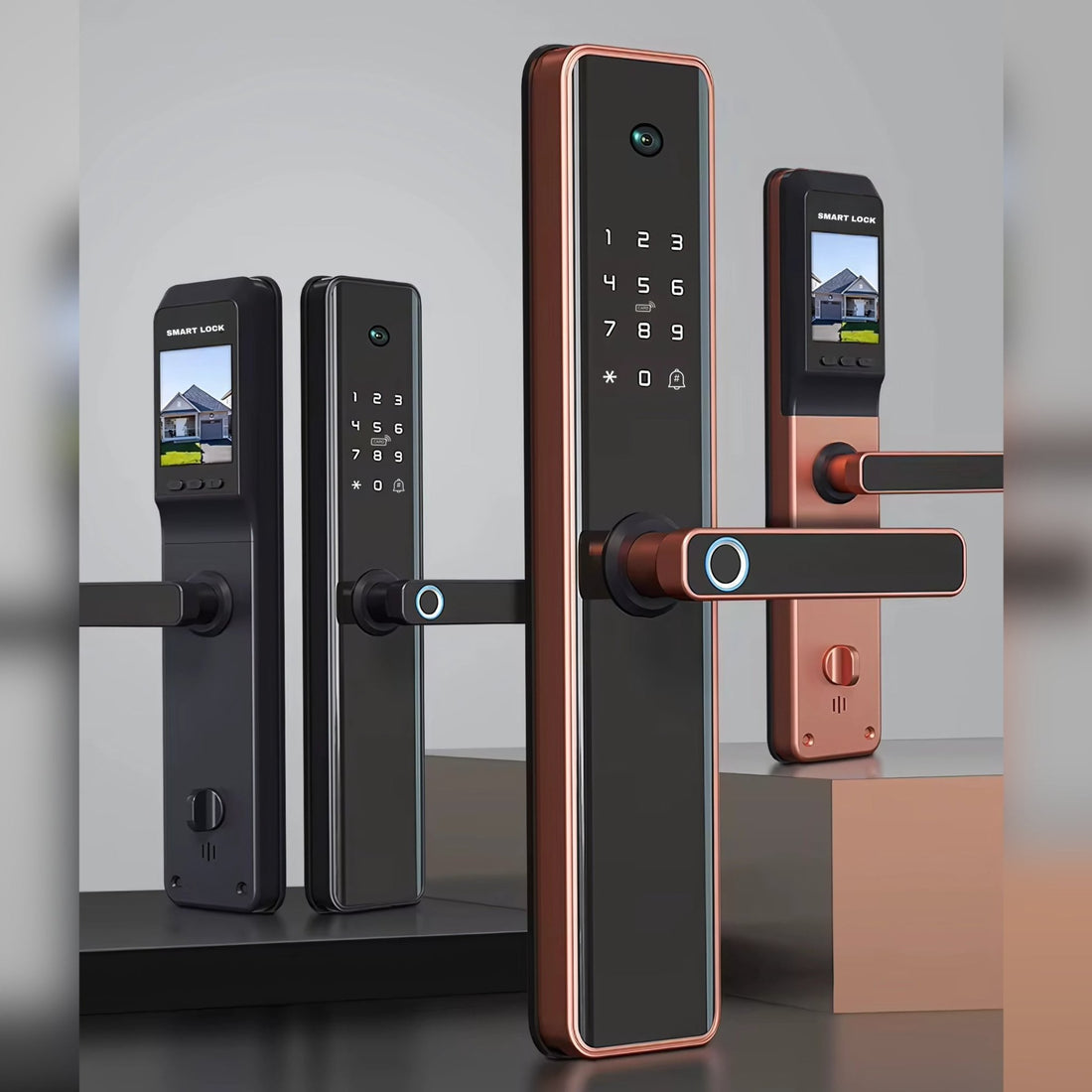 Lockbox Camera Smart Door Lock Camera - Door Lock with Camera, Smart Lock with Camera