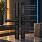smart door lock edge black