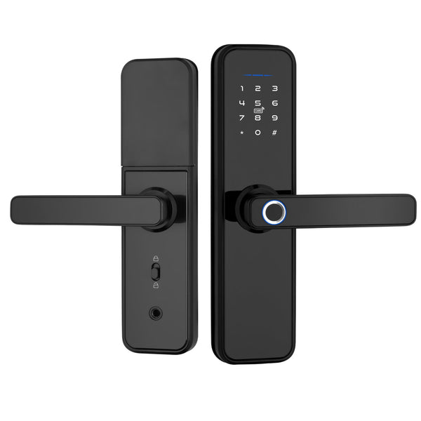 Smart Door Lock Black