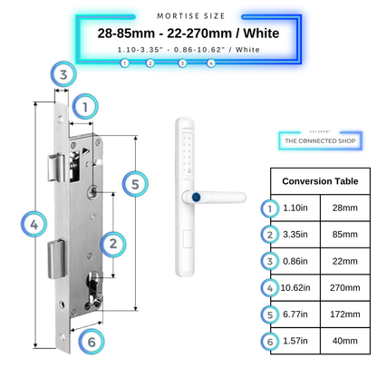 Serrure Intelligente pour Porte Slim