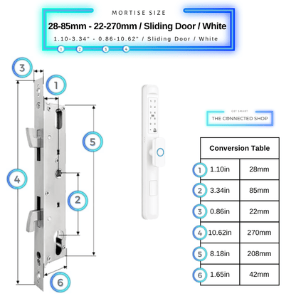 Smart Door Lock Slim Knob
