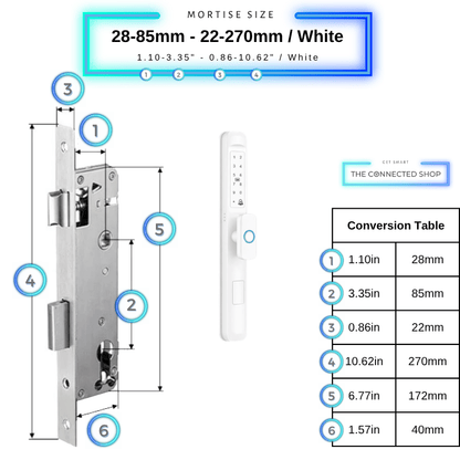 Smart Door Lock Slim Knob