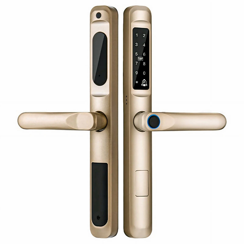 Smart Door Lock Slim Gold