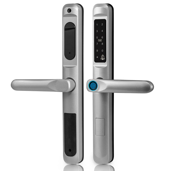 Smart Door Lock Slim Silver