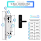 Smart Door Lock XL - 50-85mm (22x240mm) - Black
