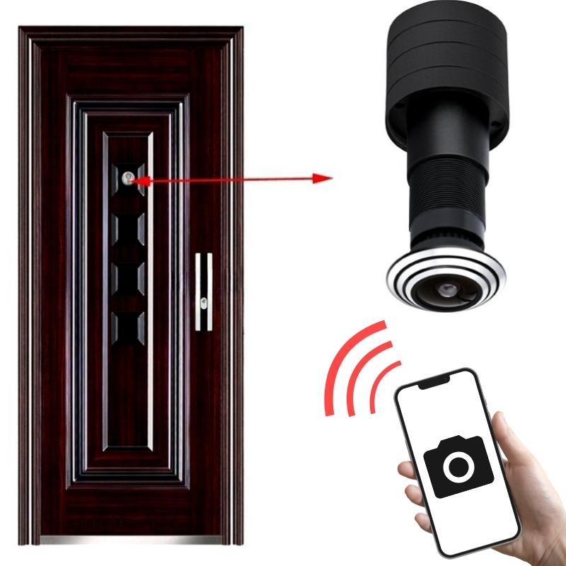 Smart Door Peephole Camera - No SD Card - -