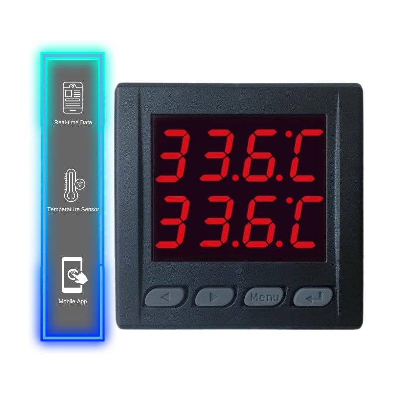 Smart Dual Temperature Controller - Temperature Monitor and Mobile App ...