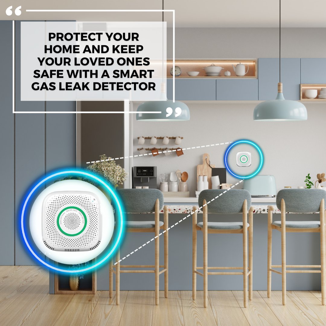 Smart Gas Leak Detector - Gas Alarm, Smart Gas Sensor, Gas Leak Sensor ...