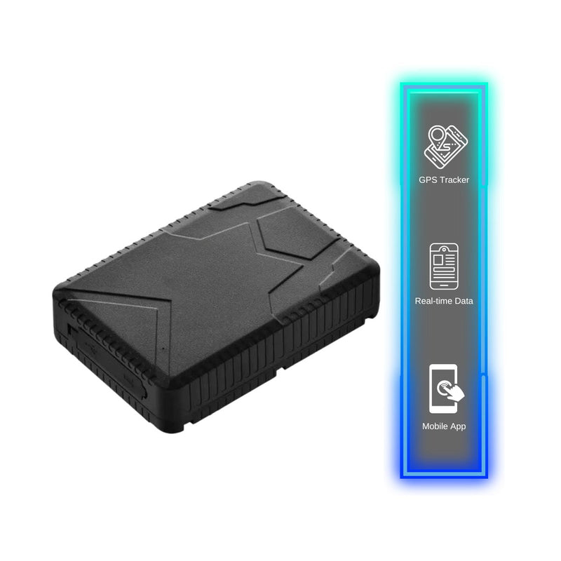 Smart GPS Car Tracker - Black - -