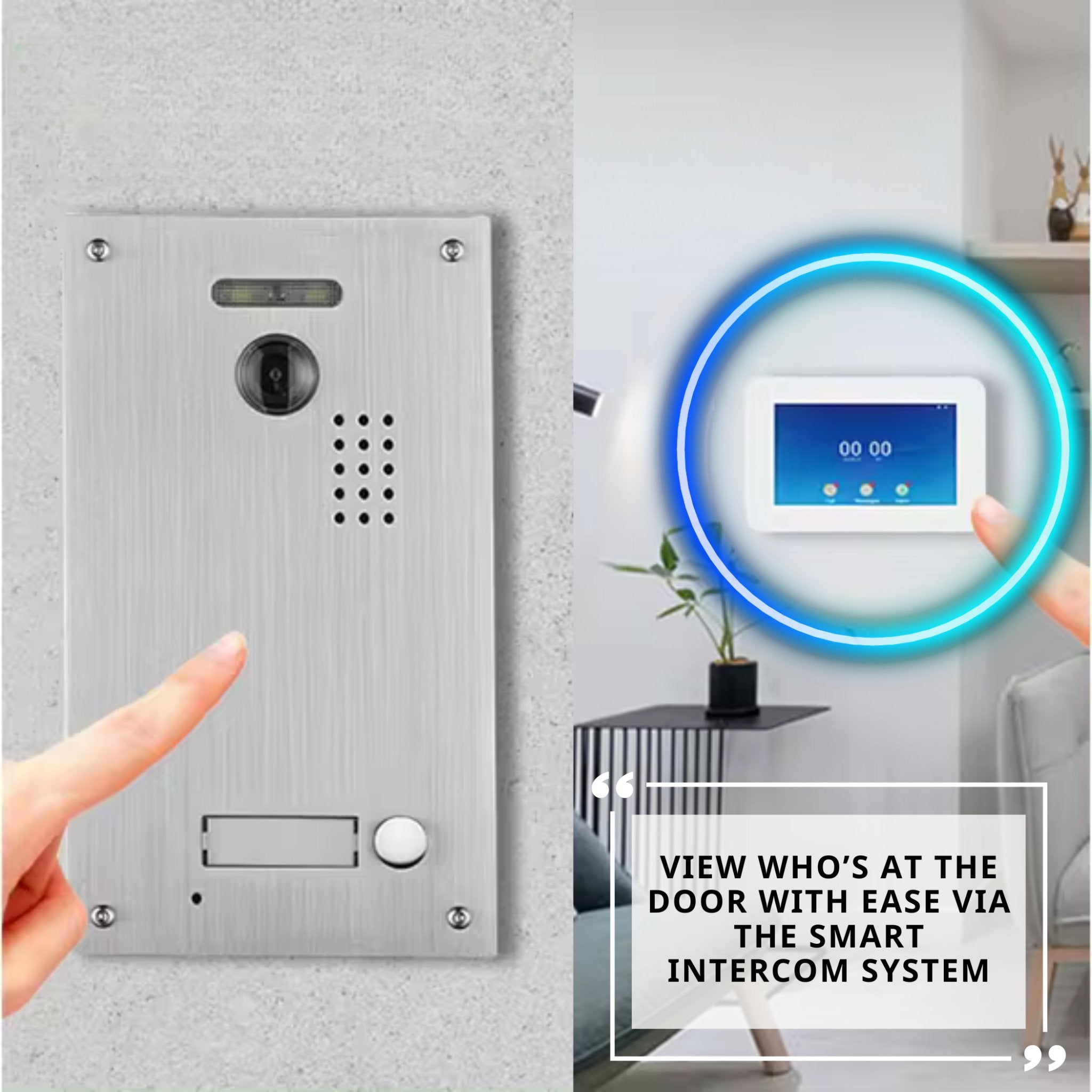 Smart Video Intercom - Home Intercom System & Smart Door Intercom