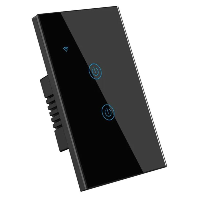 Smart Light Switch - Black - 2 Switch -