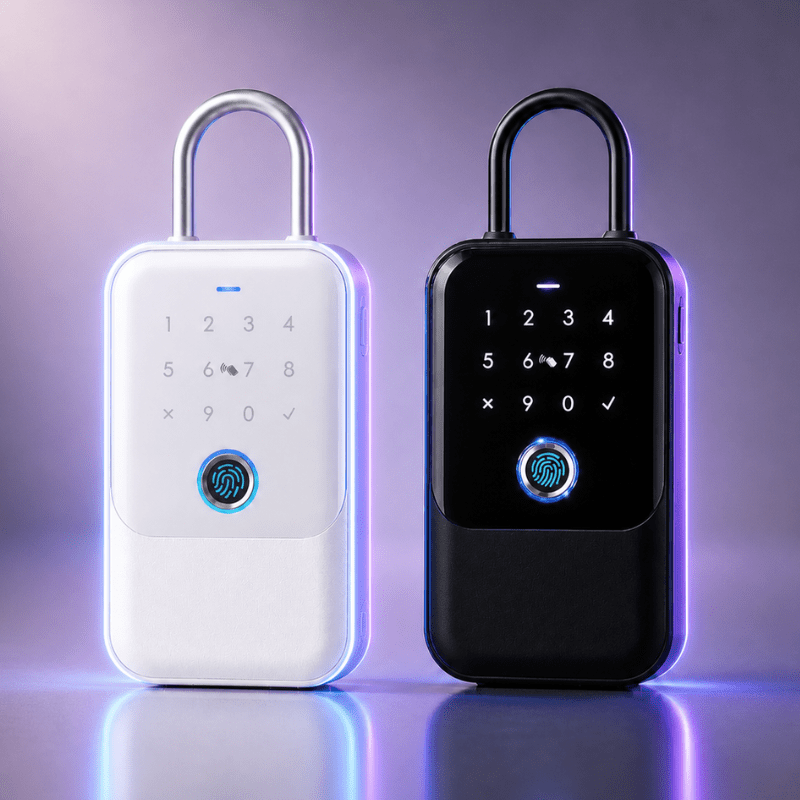 Tech Box Smart Lock Smart Lockbox - Smart Lockbox Airbnb & Smart Lockbox for Keys
