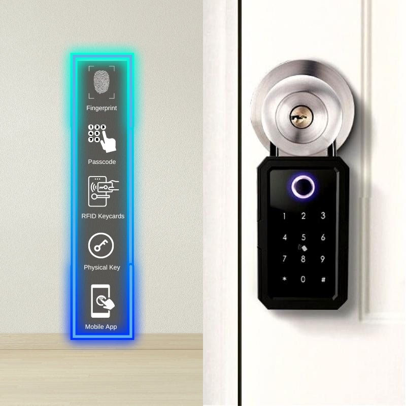 Tech Box Smart Lock Smart Lockbox - Smart Lockbox Airbnb & Smart Lockbox for Keys – The ...