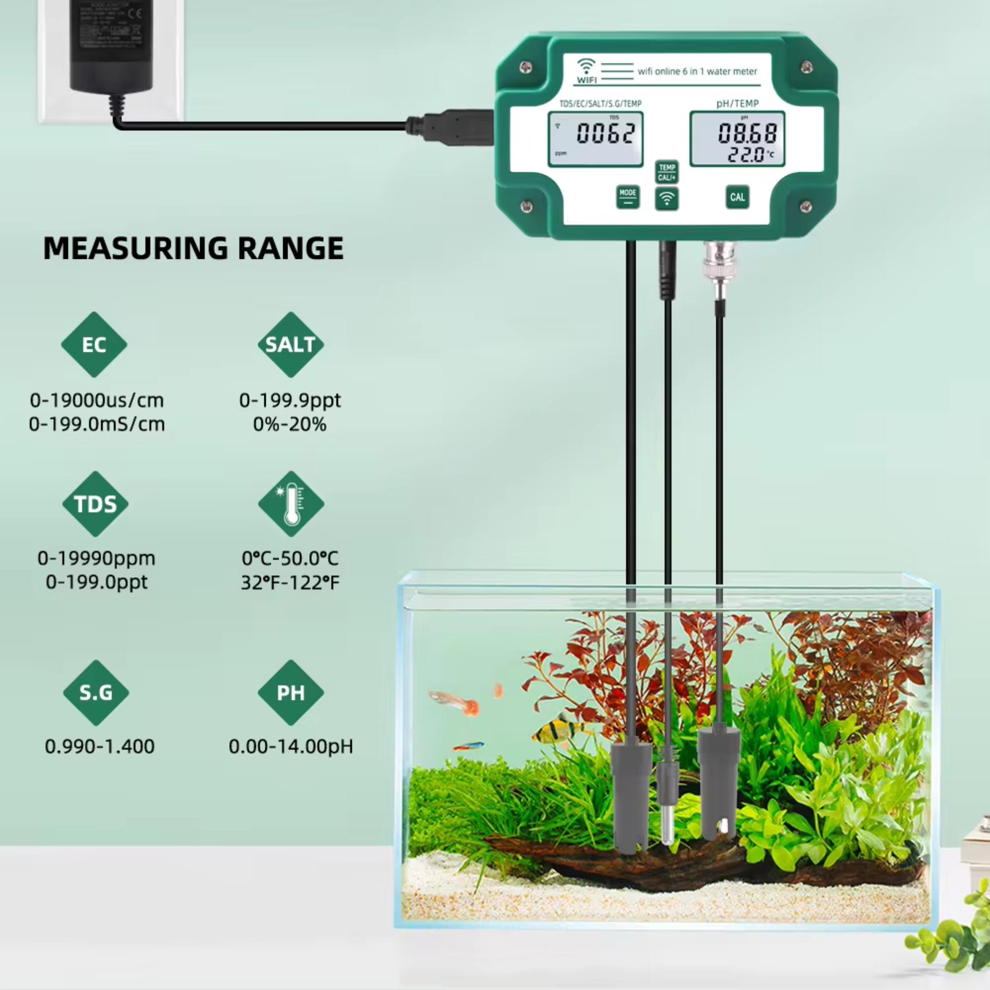 Smart Pool Water Controller - Water Quality Sensor, Water Tank and Pool ...