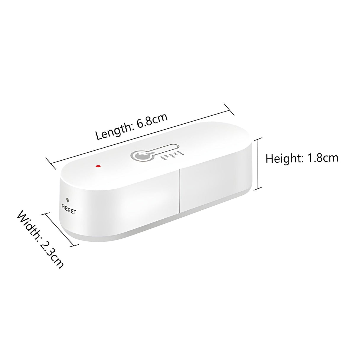 Shin Temperature Monitor Smart Temperature Monitor Temperature and Humidity Sensor, Mobile App